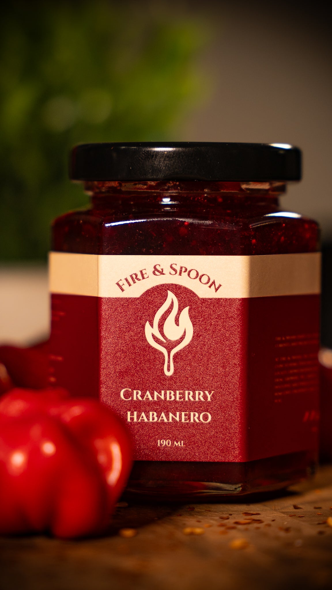 Cranberry Habenero Jelly